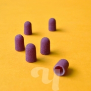 Песочный колпачок фиолетовый (тканевая основа) 7 мм (120 грит)