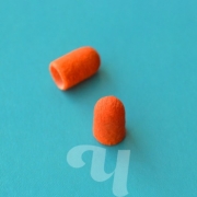 Песочный колпачок оранжевый (тканевая основа) 7 мм (320 грит)