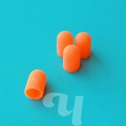 Песочный колпачок оранжевый (пластиковая основа) 7 мм (120 грит)