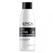 Epica Oxy Active 20 vol - Эмульсия кремообразная окисляющая 6 %, с маслом кокоса и пантенолом, 150 мл