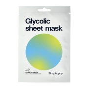 Обновляющая тканевая маска с гликолевой кислотой