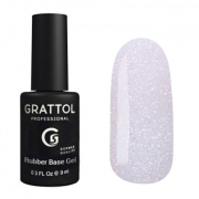 БАЗА КАУЧУКОВАЯ ДЛЯ ГЕЛЬ-ЛАКА GRATTOL RUBBER BASE GLITTER 4