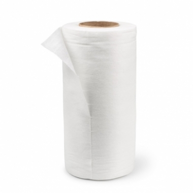 Полотенце стандарт (Спанлейс, Рулон белое, 45x90 см, 100шт)
