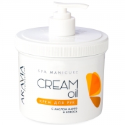 Крем для рук Cream Oil с маслом кокоса и манго ARAVIA Professional