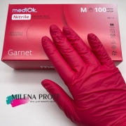 MediOK, Перчатки нитрил размер M, GARNET