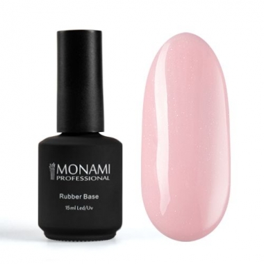 Monami, Rubber Base ROSE SHINE (15 мл)
