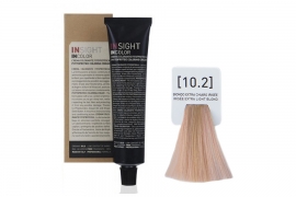 Крем-краска для волос INCOLOR (10.2 Перламутровый супер светлый блондин) | Insight ( 100 мл )