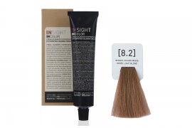 Крем-краска для волос INCOLOR (8.2 Перламутровый светлый блондин) | Insight ( 100 мл )