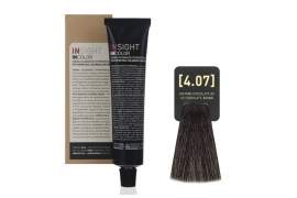 Крем-краска для волос INCOLOR (4.07 Ледяной шоколадно-коричневый) | Insight ( 100 мл )
