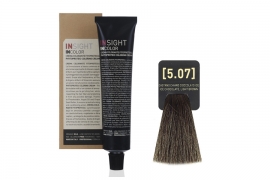 Крем-краска для волос INCOLOR (5.07 Ледяной шоколадный светло-коричневый) | Insight ( 100 мл )