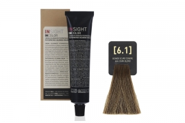 Крем-краска для волос INCOLOR (6.1 Пепельный темный блондин) | Insight ( 100 мл )