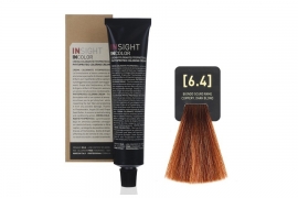Крем-краска для волос INCOLOR (6.4 Медный темный блондин) | Insight ( 100 мл )