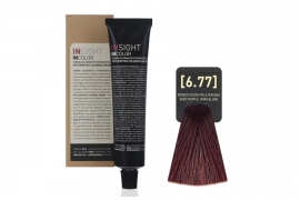 Крем-краска для волос INCOLOR (6.77 Фиолетовый интенсивный темный блондин) | Insight ( 100 мл )