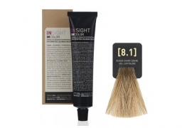 Крем-краска для волос INCOLOR (8.1 Пепельный светлый блондин) | Insight ( 100 мл )
