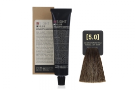 Крем-краска для волос INCOLOR (5.0 Светло-коричневый натуральный) | Insight ( 100 мл )