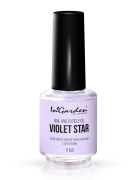 Сухое масло для ногтей и кутикулы с блёстками Ingarden Nail and cuticle oil Violet star 11мл