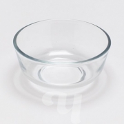 Миска стеклянная (Стекло, прозрачная, 13 см, 1 шт/упк)