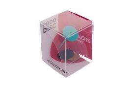 Диск педикюрный пластиковый PODODISC Staleks Pro S в комплекте с сменным файлом 180 грит 5 шт (15 мм)