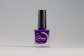 Swanky Stamping, Лак для стемпинга №010 - Фиолетовый (10 мл)